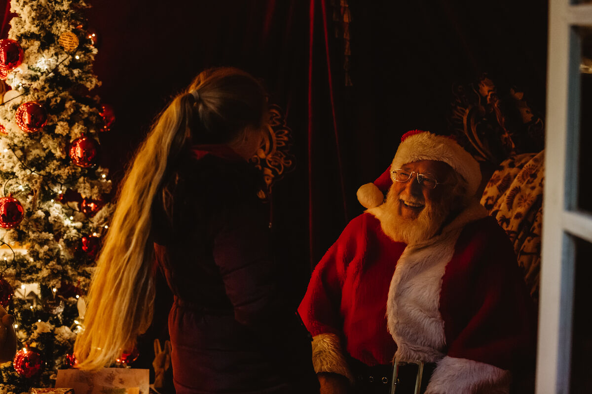 Father Christmas at Tynwald Mills